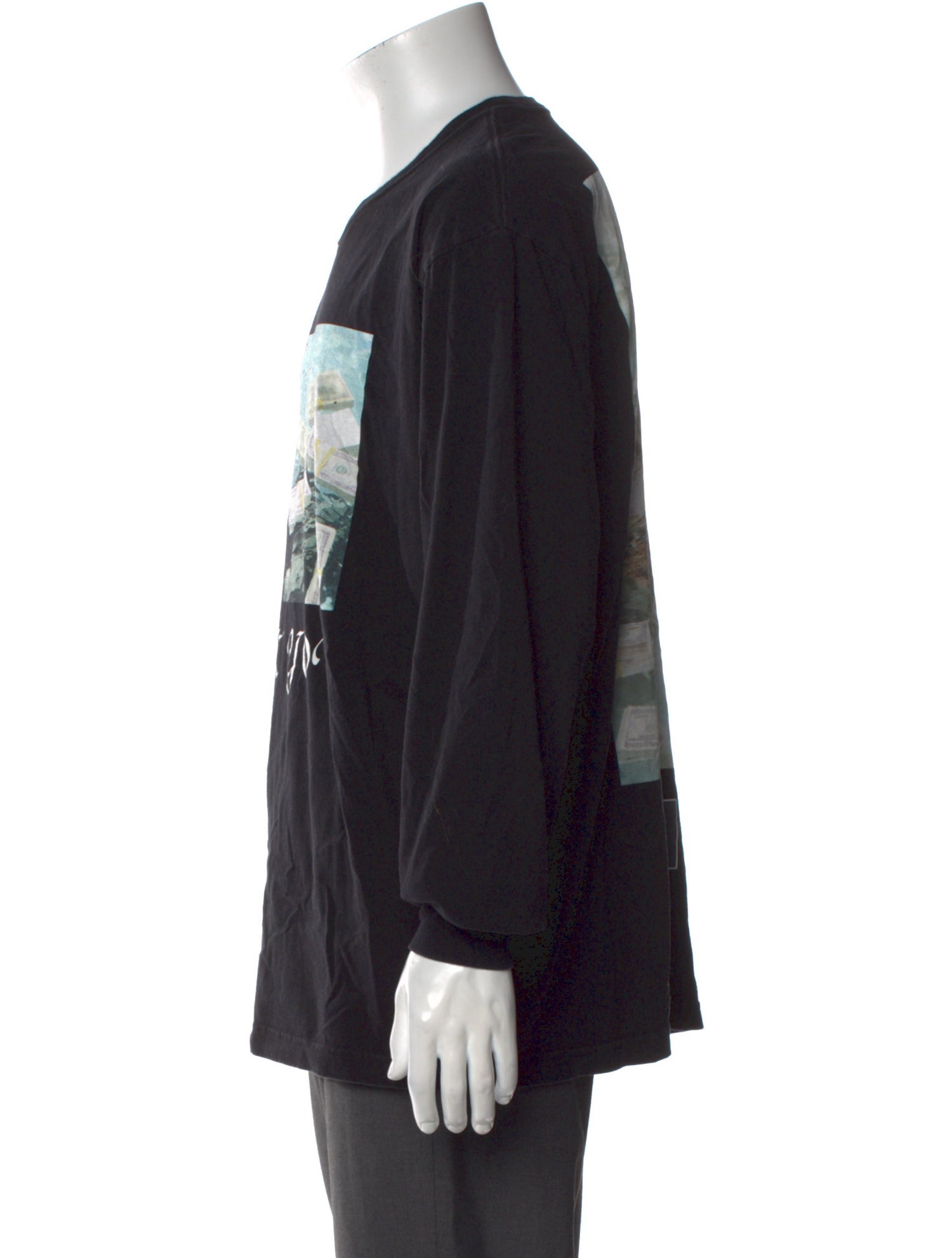 Neighborhood Graphic Print Crew Neck T-Shirt