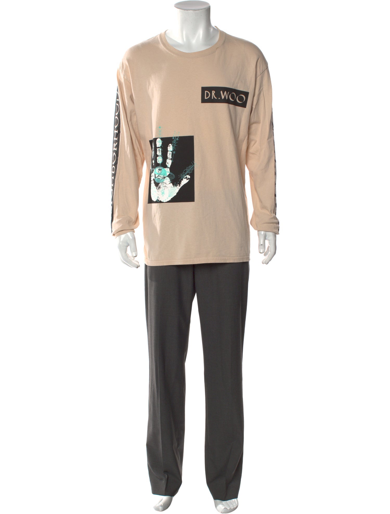 Neighborhood Graphic Print Crew Neck T-Shirt