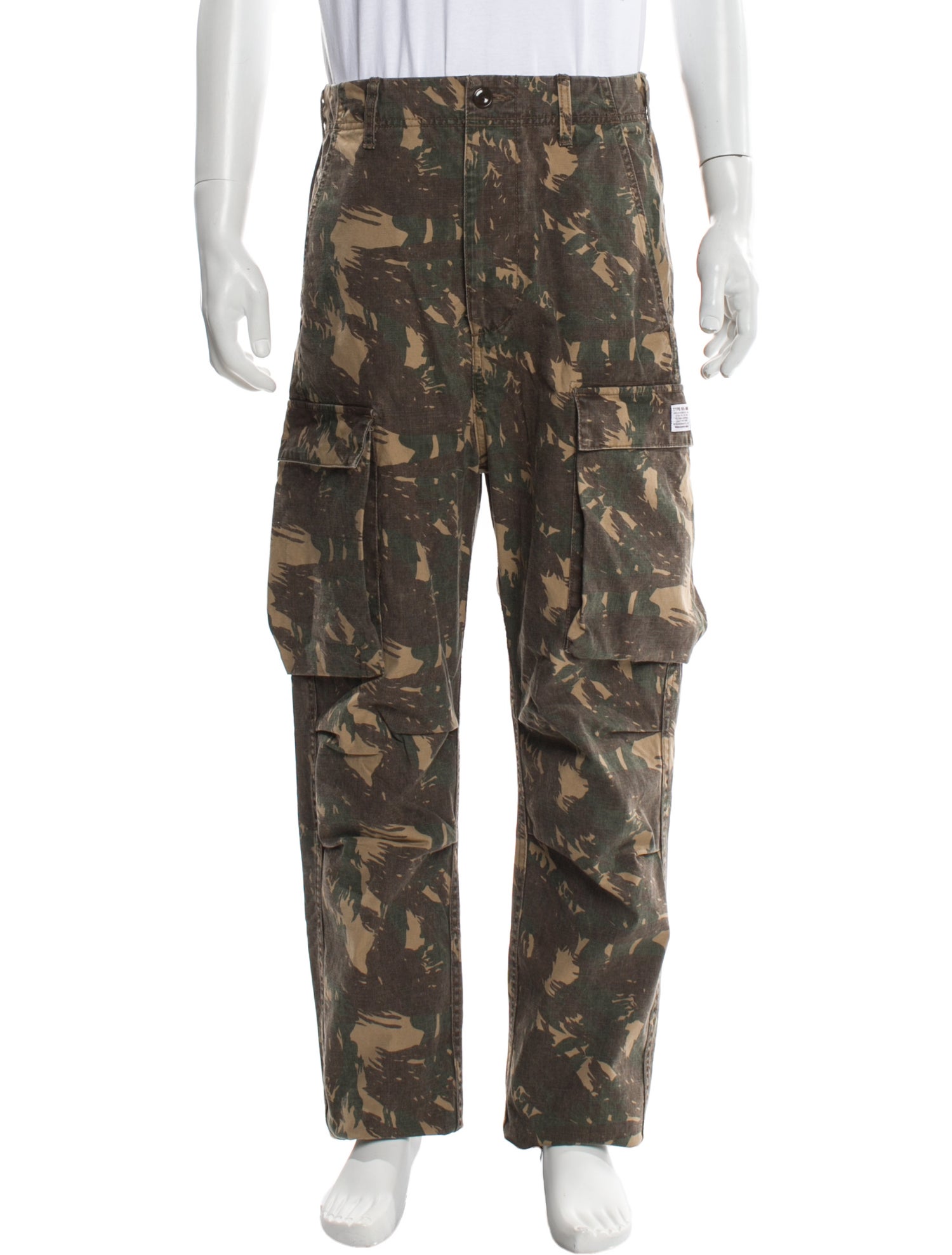 Neighborhood Camouflage Print Cargo Pants