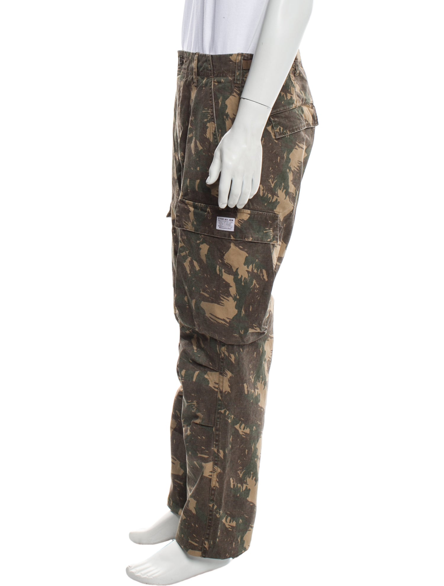 Neighborhood Camouflage Print Cargo Pants