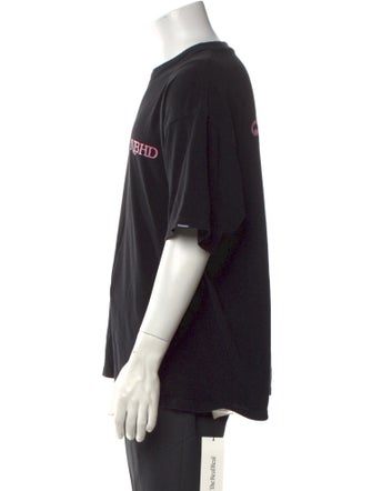 Neighborhood Graphic Print Crew Neck T-Shirt