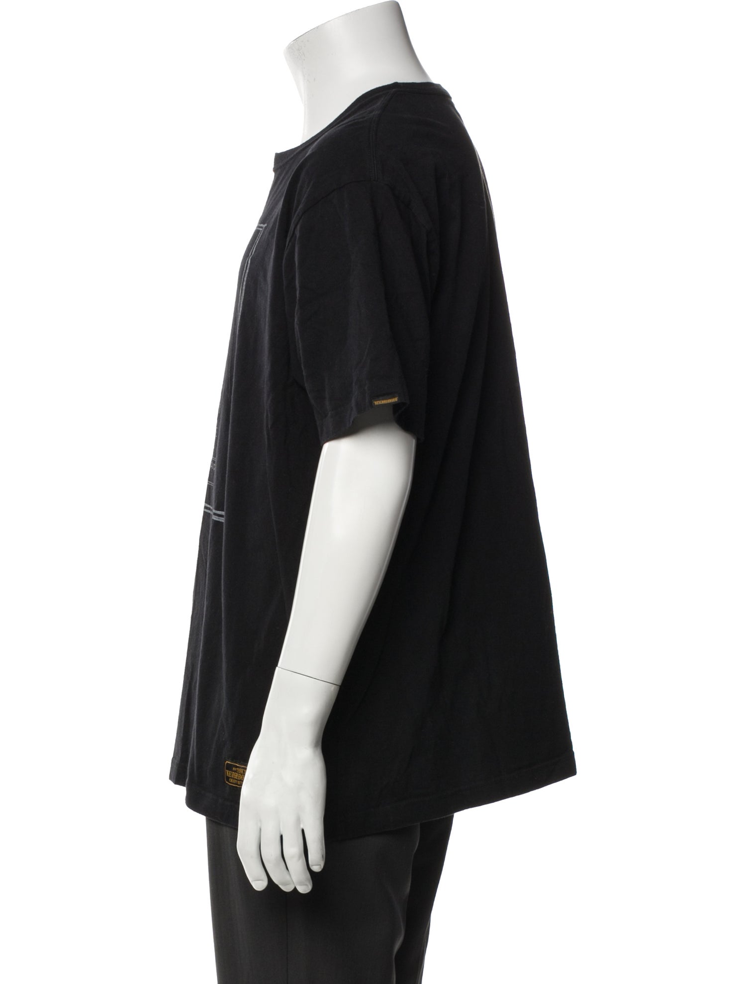 Neighborhood Graphic Print Crew Neck T-Shirt