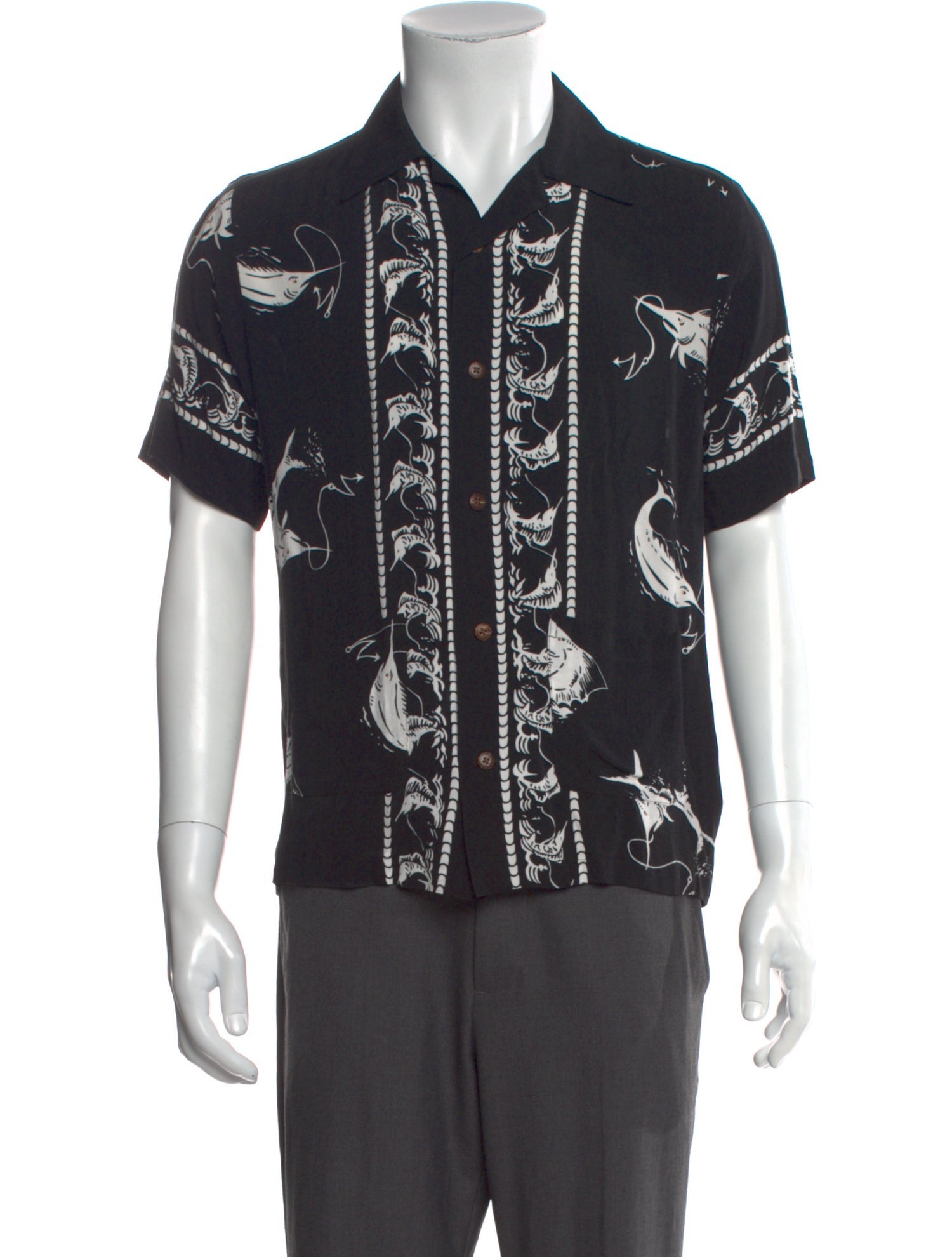 Neighborhood Printed Short Sleeve Shirt