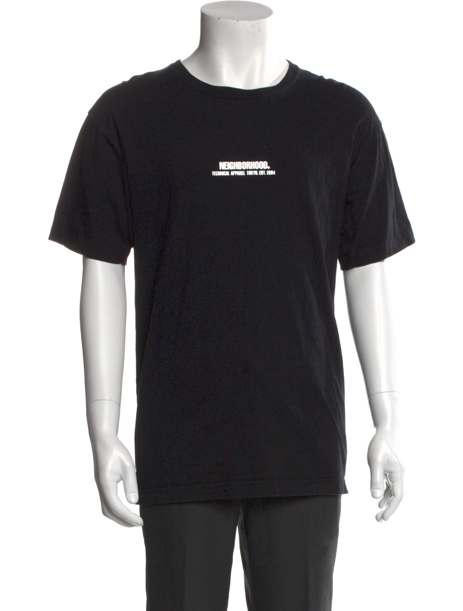 Neighborhood Graphic Print Crew Neck T-Shirt