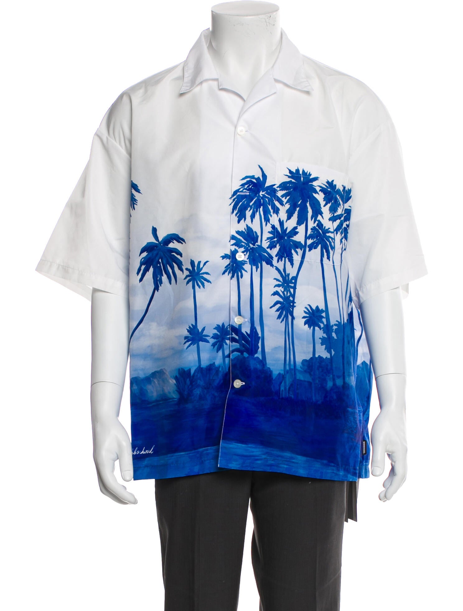 Neighborhood Printed Short Sleeve Shirt w/ Tags