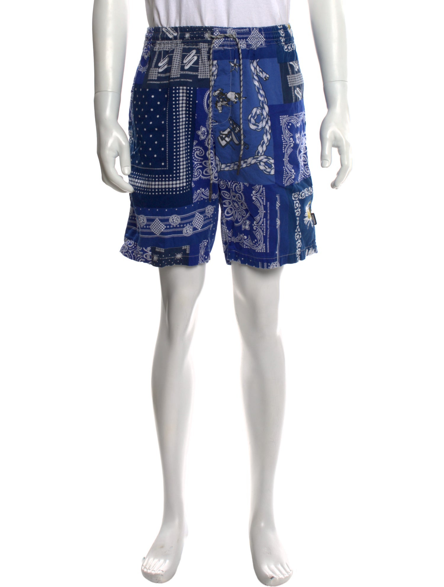Neighborhood Printed Athletic Shorts