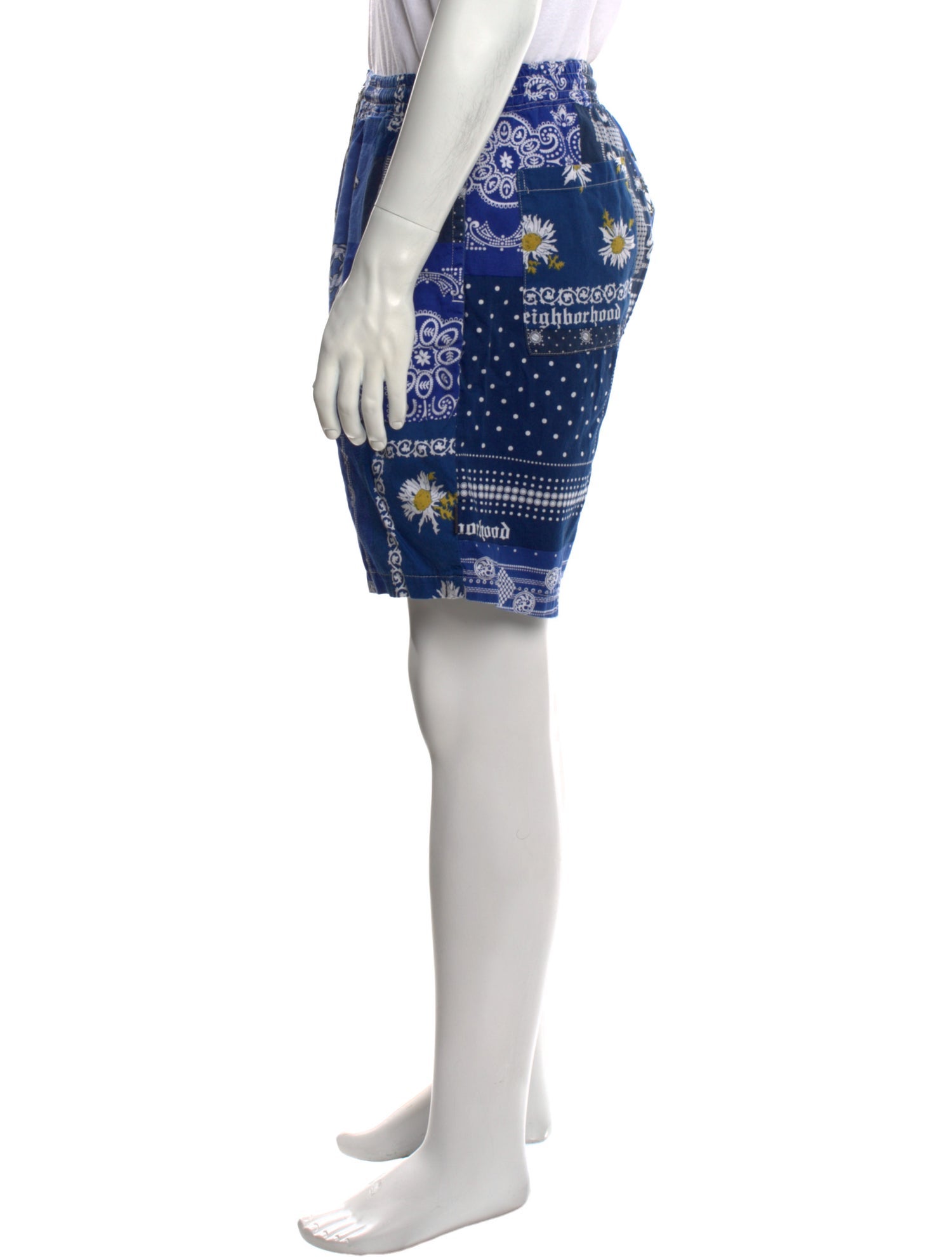 Neighborhood Printed Athletic Shorts