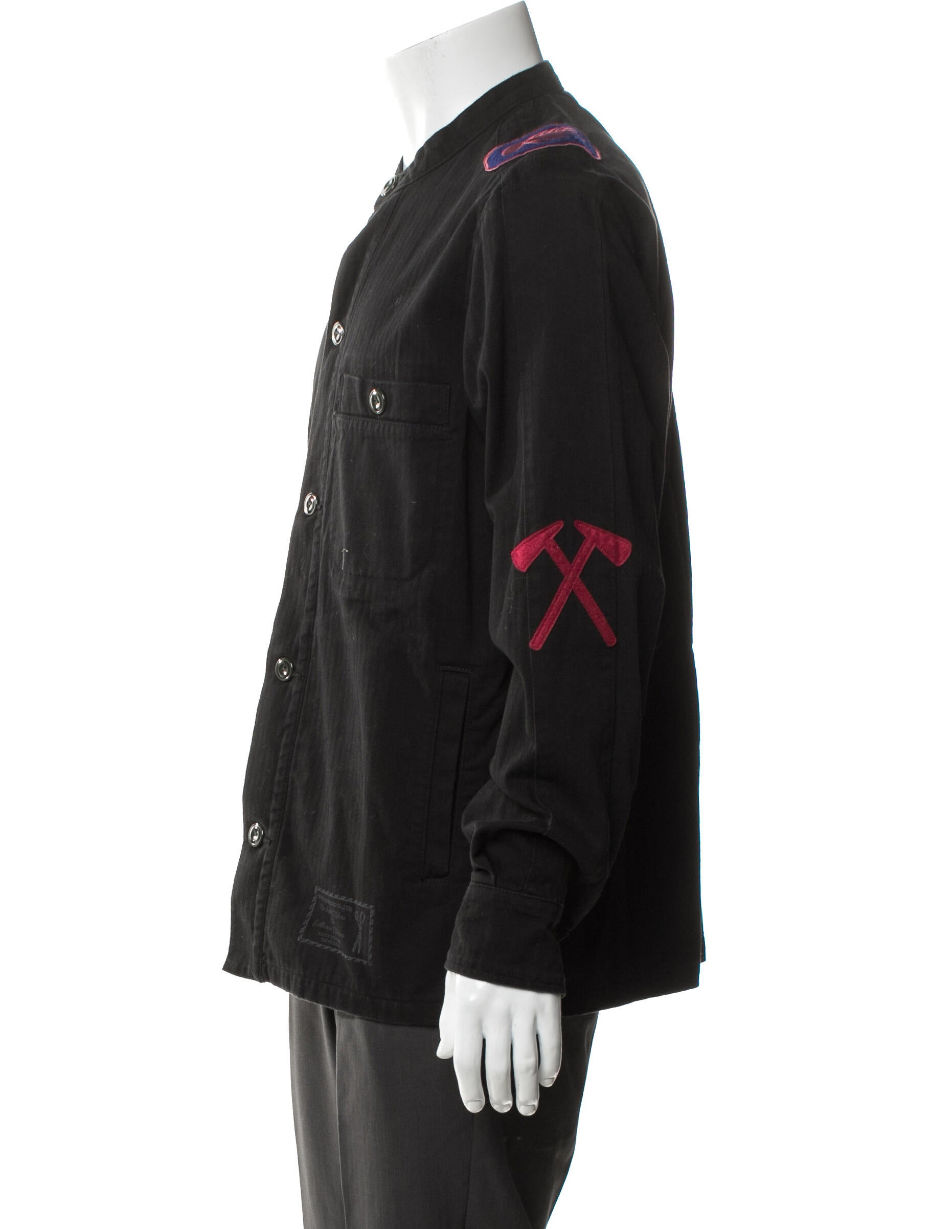 Neighborhood Graphic Print Windbreaker