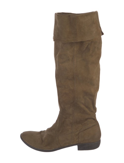 Nicole Bakti Suede Riding Boots