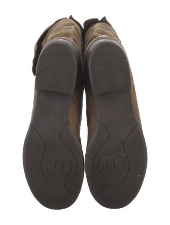 Nicole Bakti Suede Riding Boots