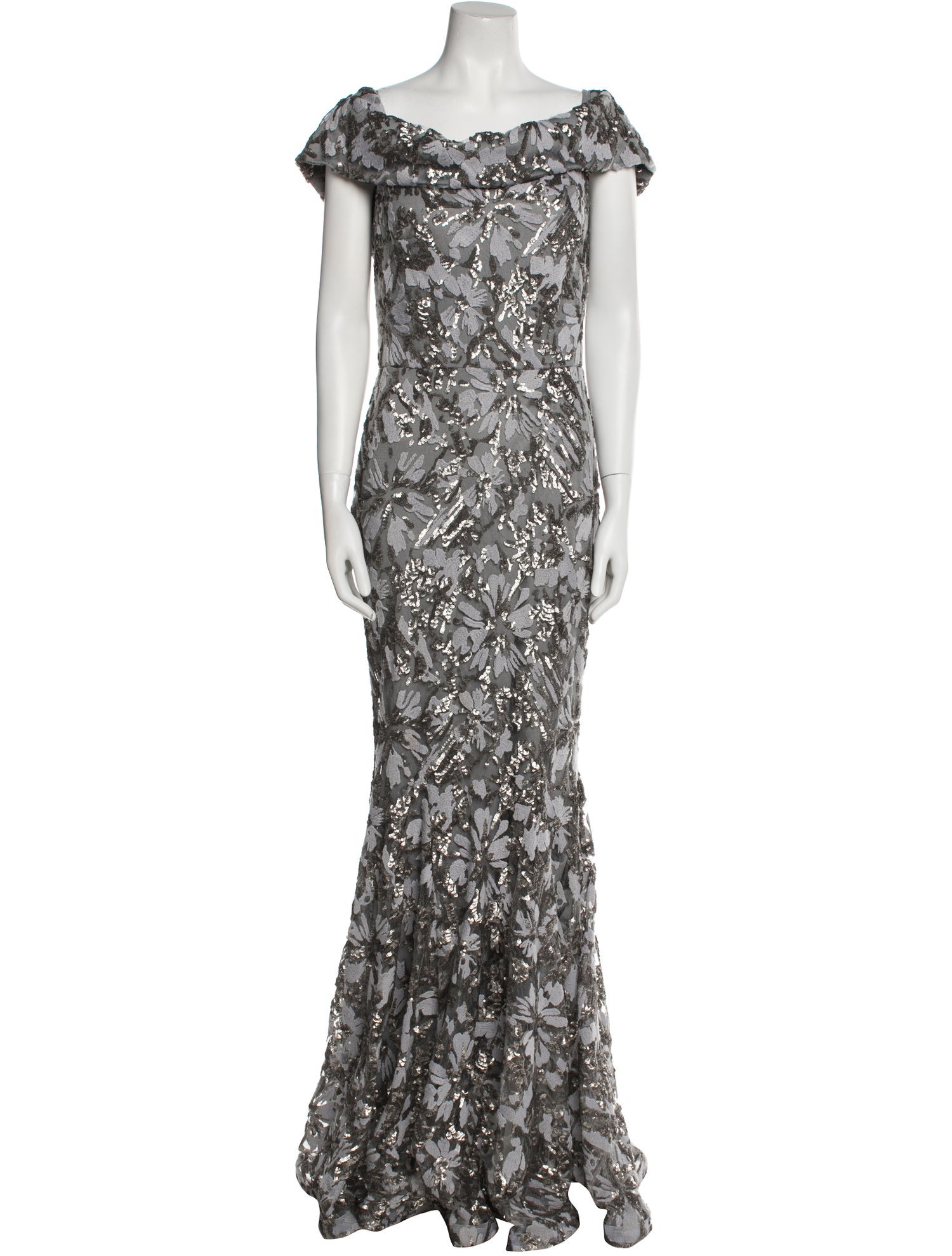 Nicole Bakti Printed Long Dress
