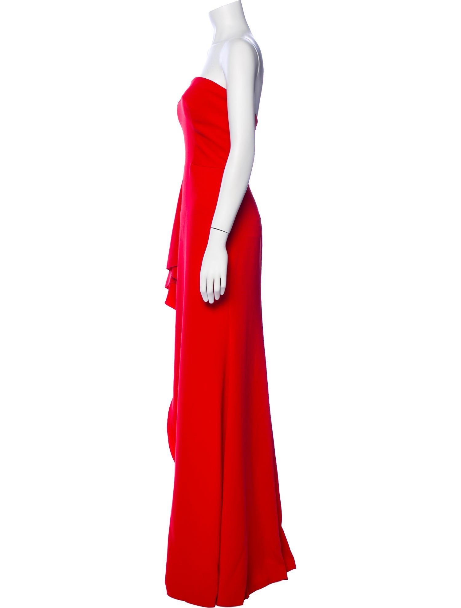 Nicole Bakti Strapless Long Dress