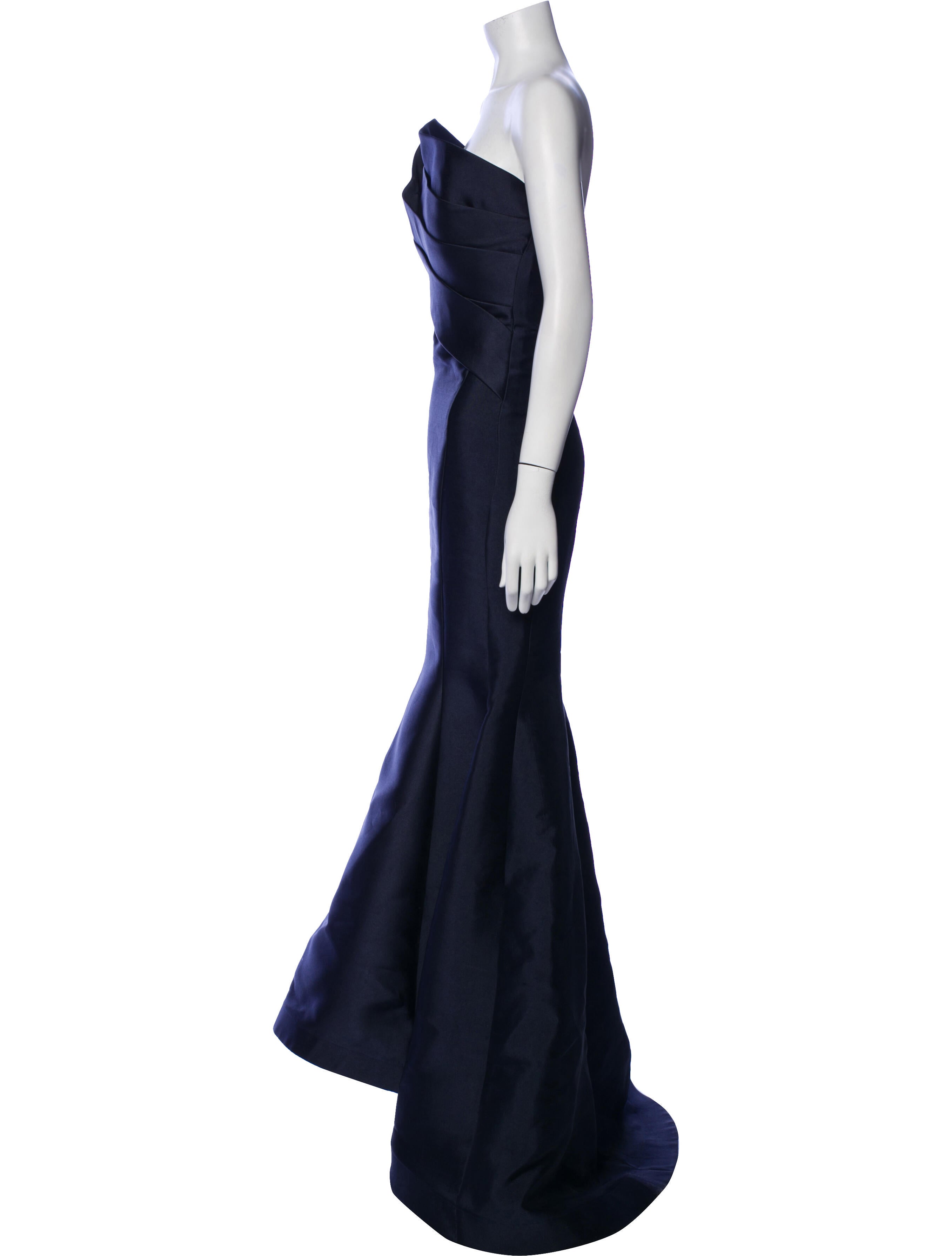 Nicole Bakti One-Shoulder Long Dress