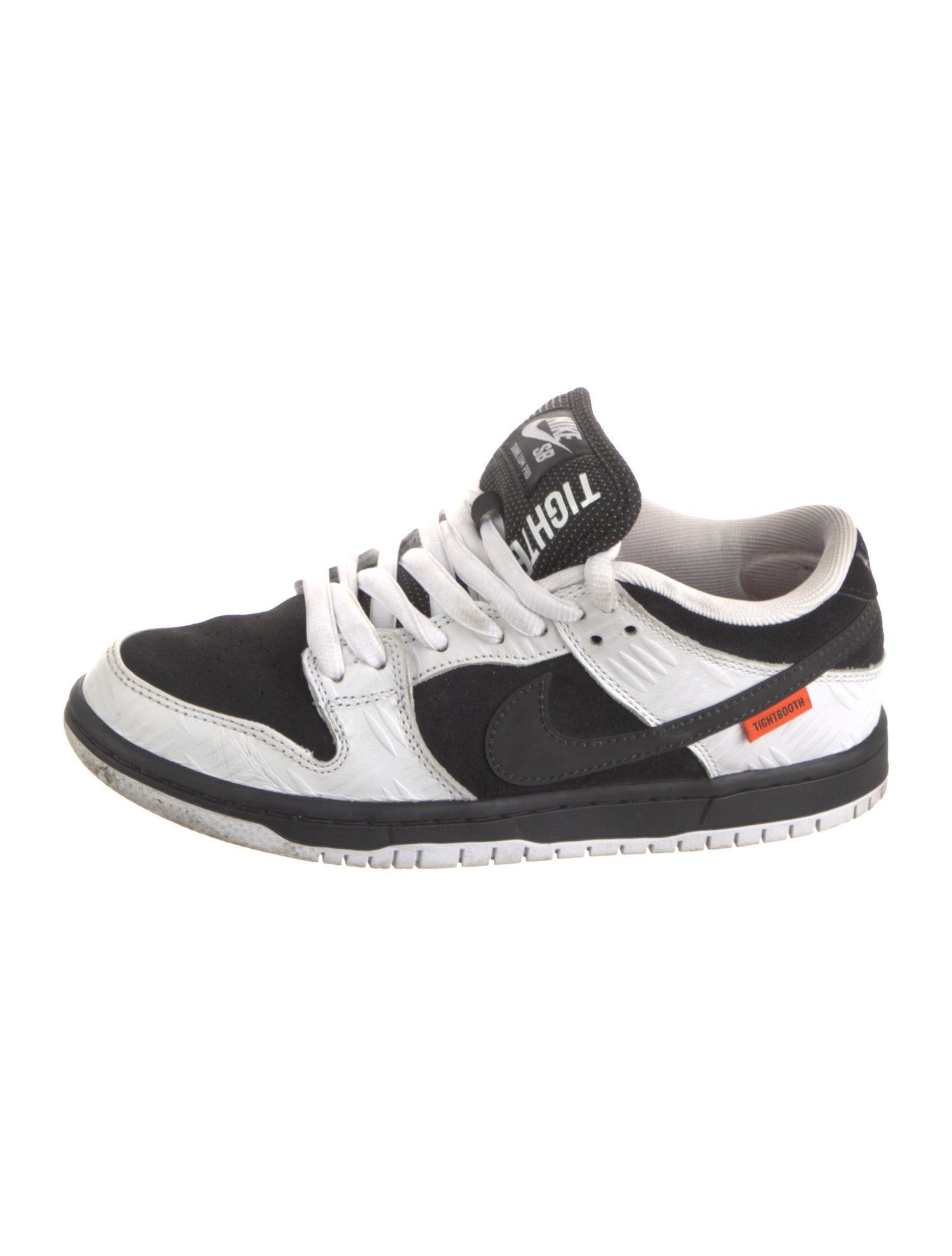 Nike x Bodega Leather Colorblock Pattern Athletic Sneakers