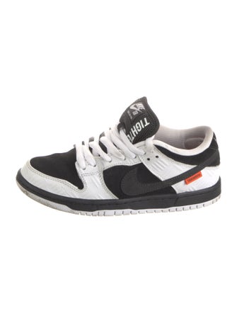 Nike x Bodega Leather Colorblock Pattern Athletic Sneakers