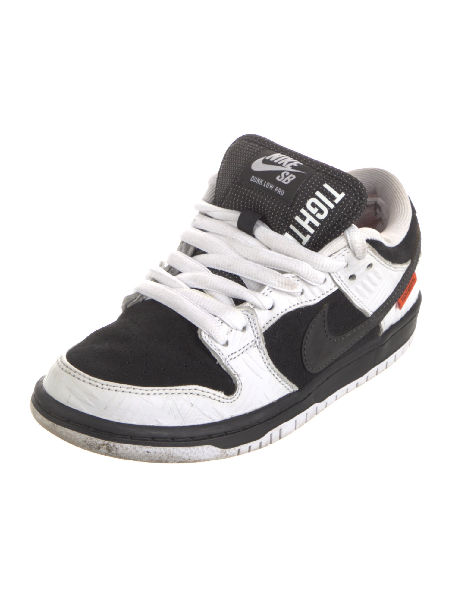 Nike x Bodega Leather Colorblock Pattern Athletic Sneakers