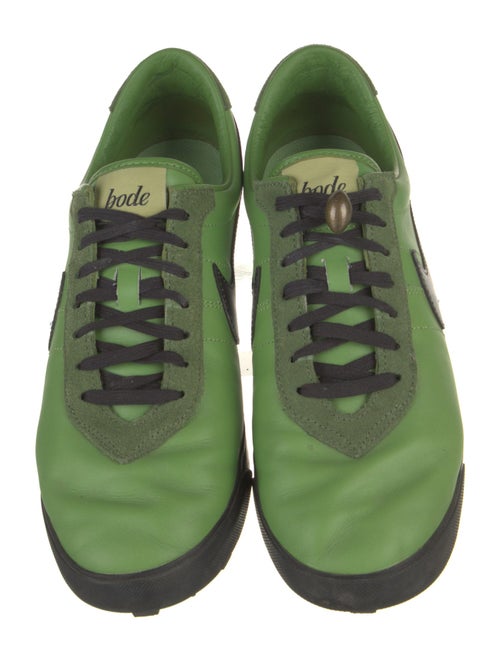 Nike x Bodega Leather Printed Athletic Sneakers