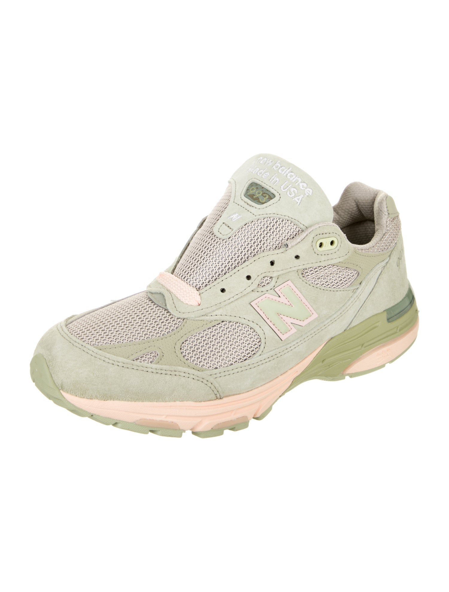 New Balance x Joe Freshgoods Suede Printed Athletic Sneakers