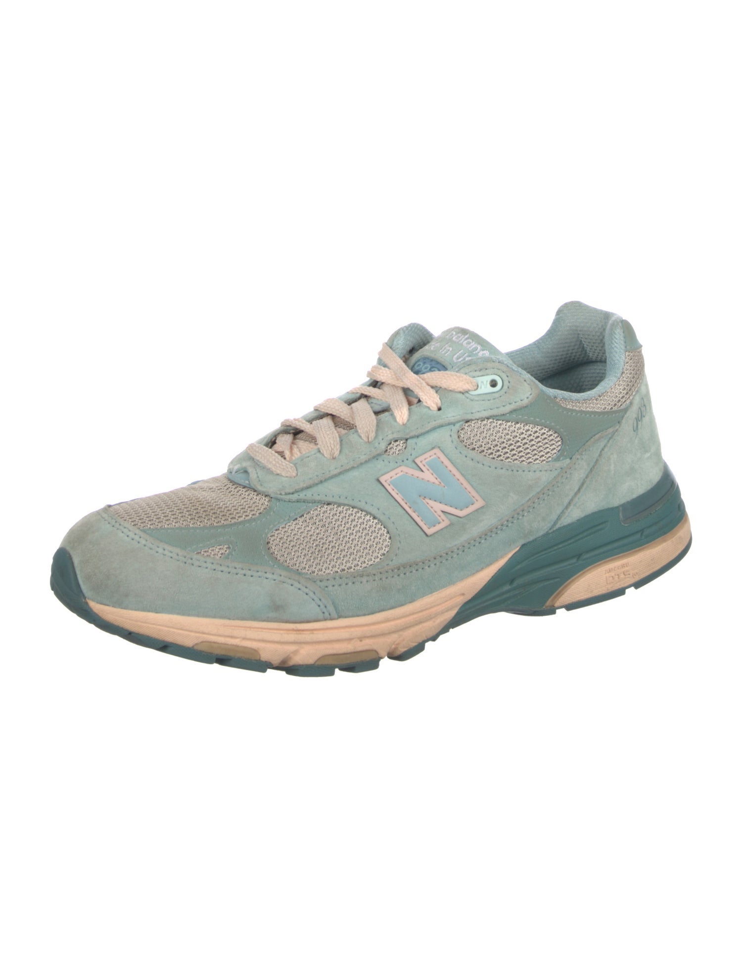 New Balance x Joe Freshgoods Suede Printed Athletic Sneakers