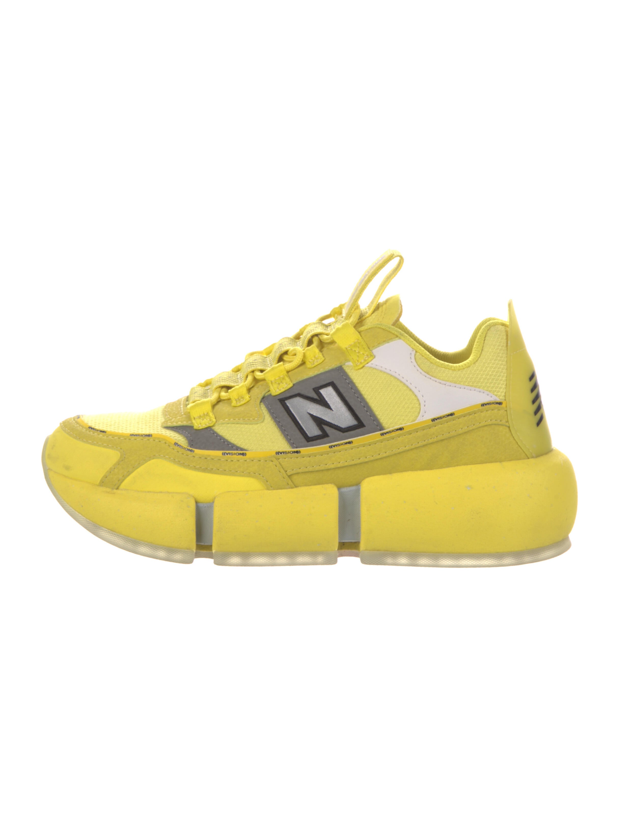 New Balance x Jaden Smith Vision Racer Sneakers Yellow Sneakers