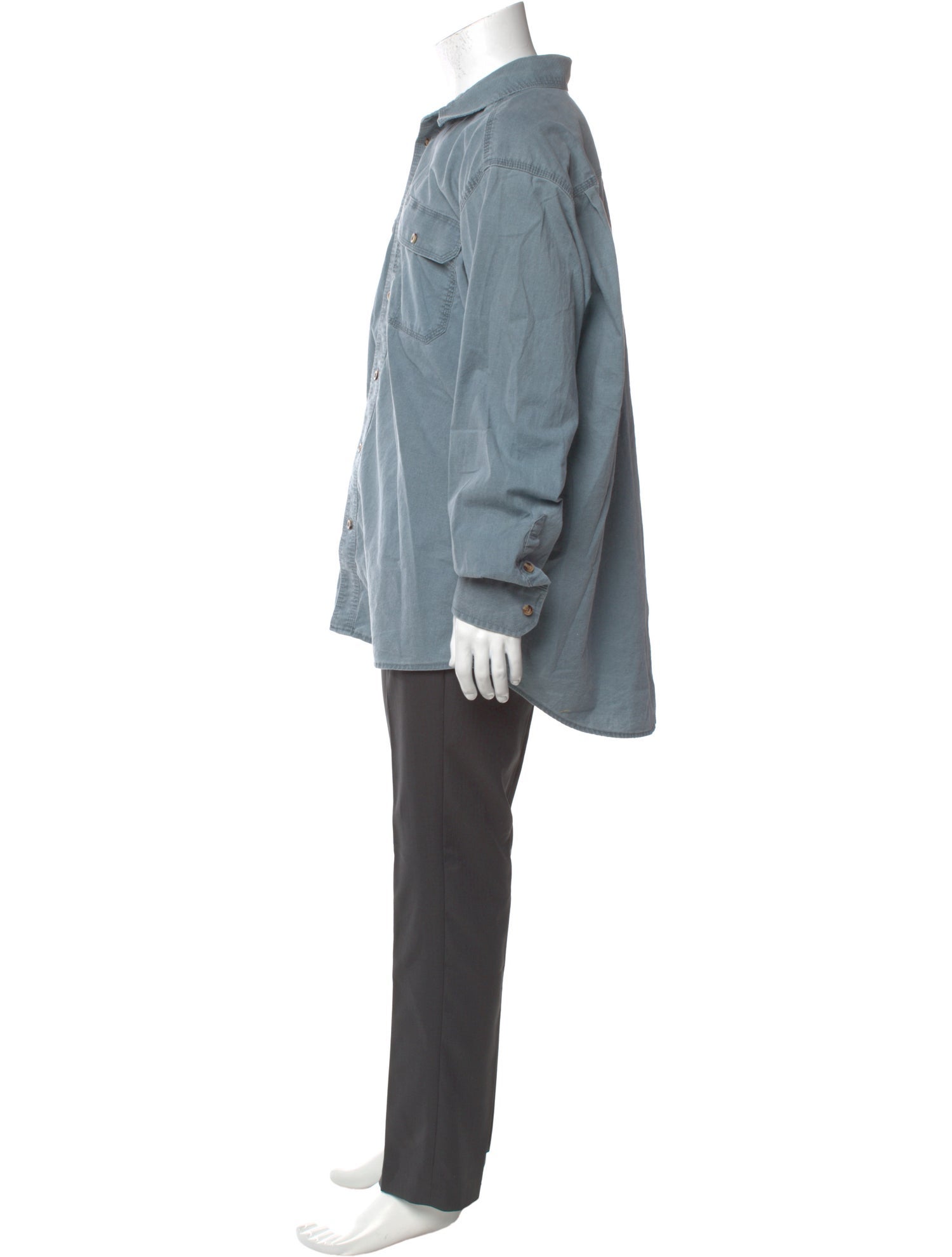 Noble Denim Long Sleeve Denim Shirt