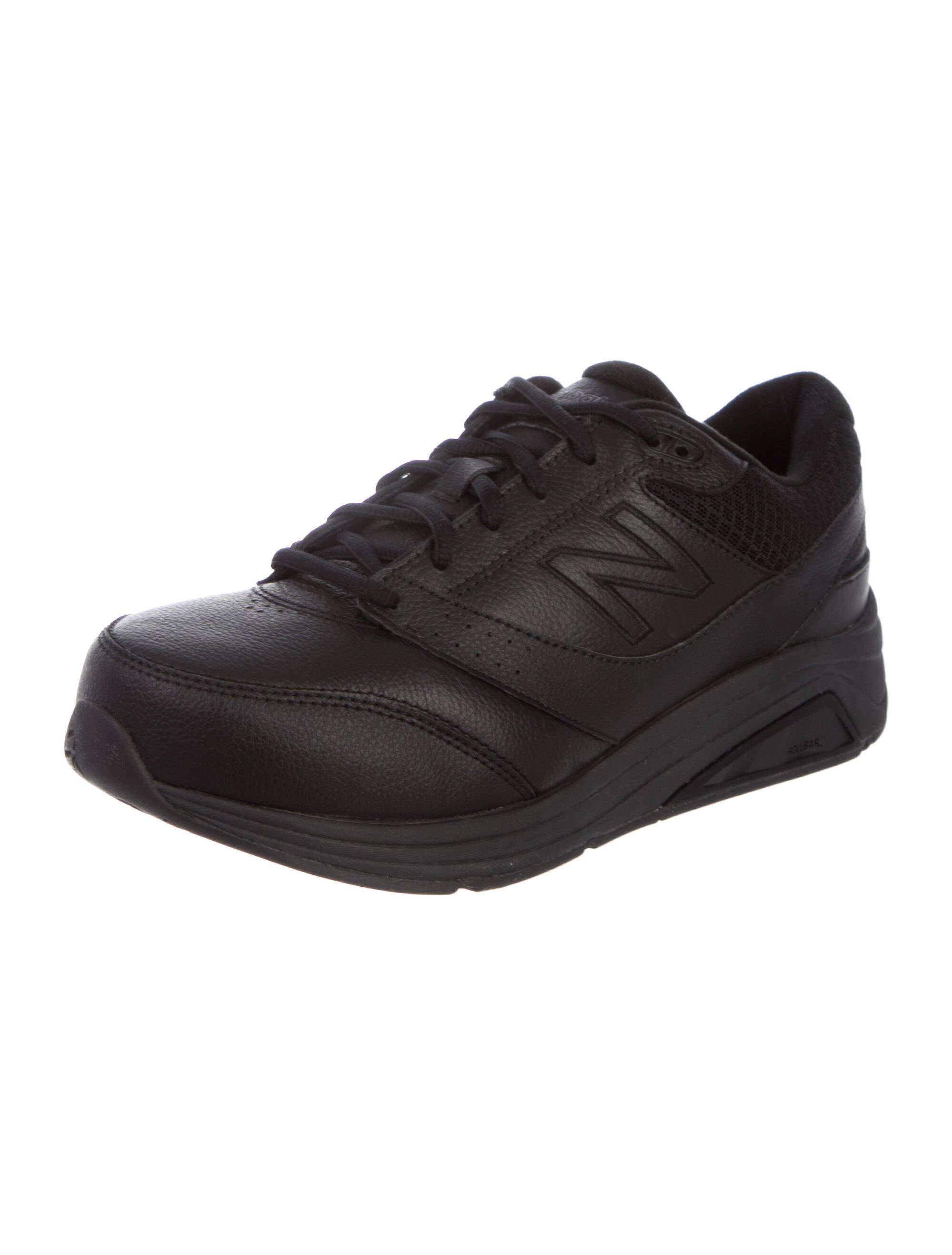 New Balance Leather Sneakers Black Sneakers, Shoes WNBLN22016 The RealReal