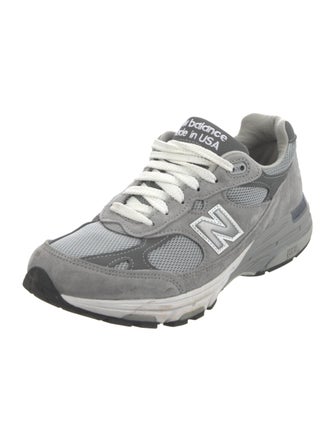 New Balance 993 Made in USA 'Grey White' Athletic Sneakers