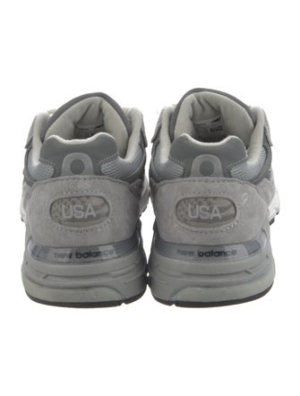 New Balance 993 Made in USA 'Grey White' Athletic Sneakers