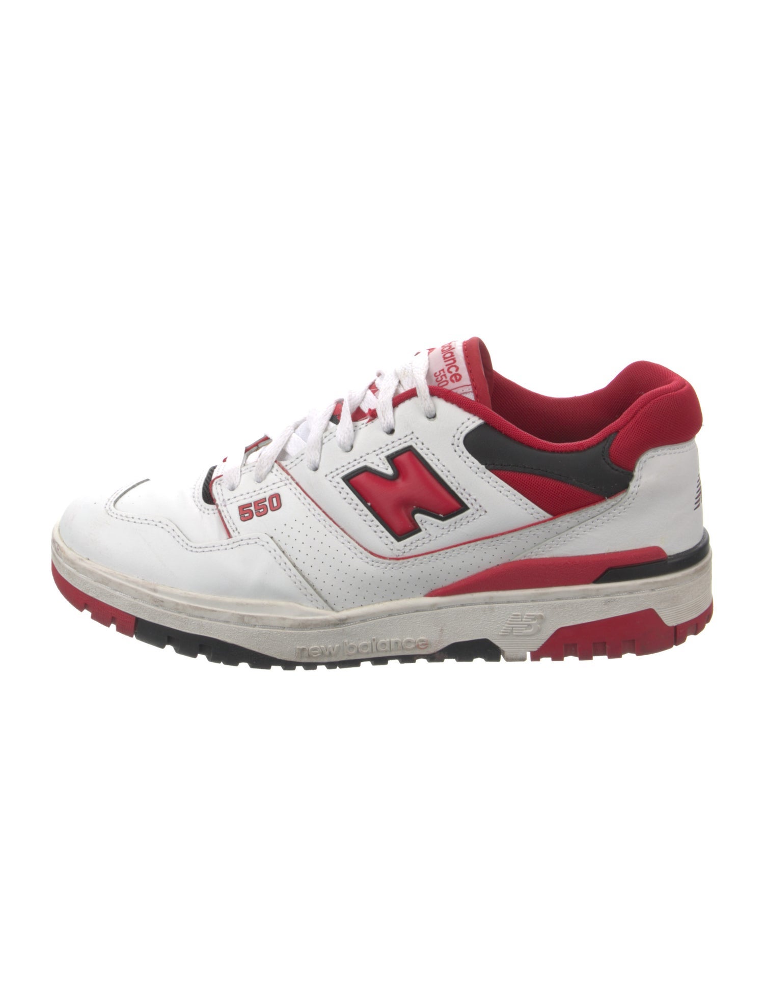 New Balance White Leather Tier 3 Sneakers main image 1
