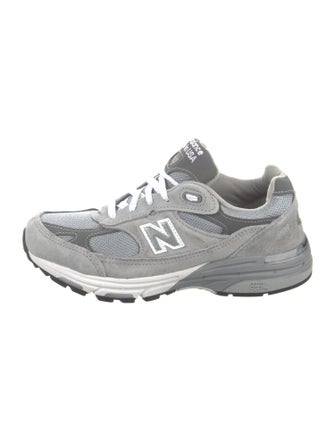 New Balance Suede Printed Athletic Sneakers