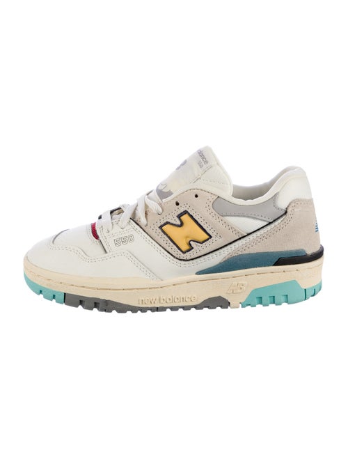 New Balance Leather Printed Sneakers