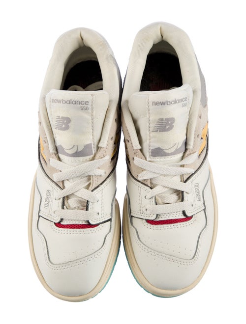 New Balance Leather Printed Sneakers