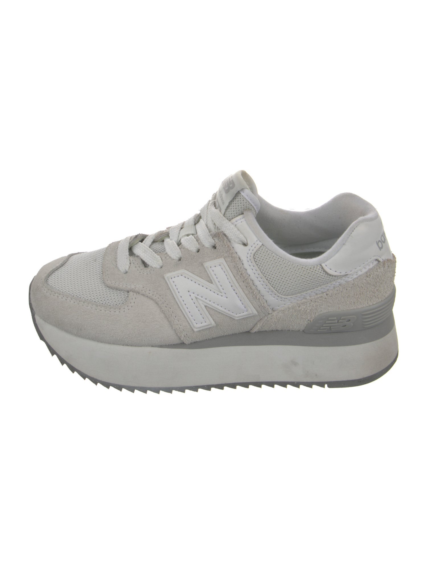 New Balance Suede Printed Athletic Sneakers