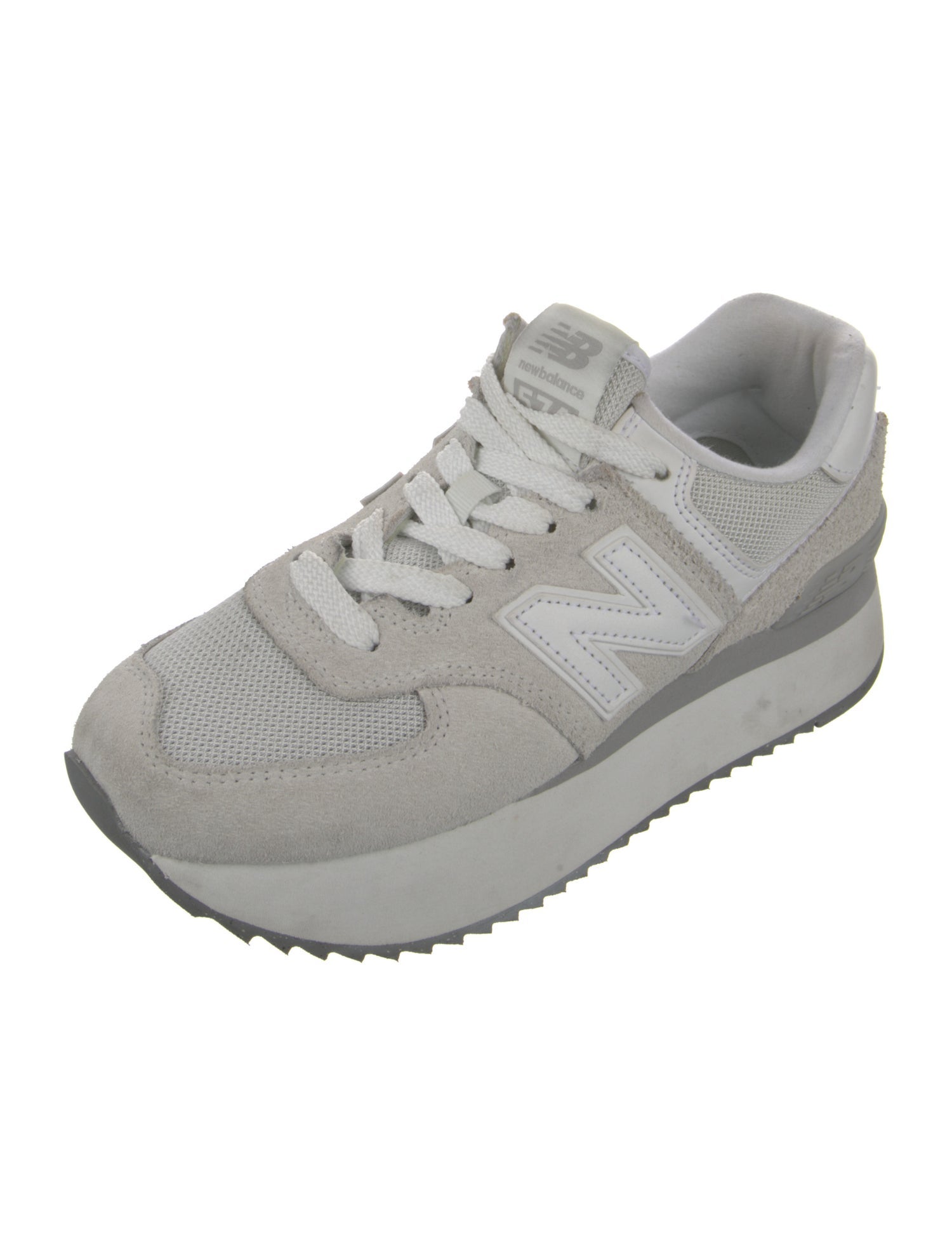 New Balance Suede Printed Athletic Sneakers
