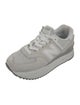 New Balance Suede Printed Athletic Sneakers