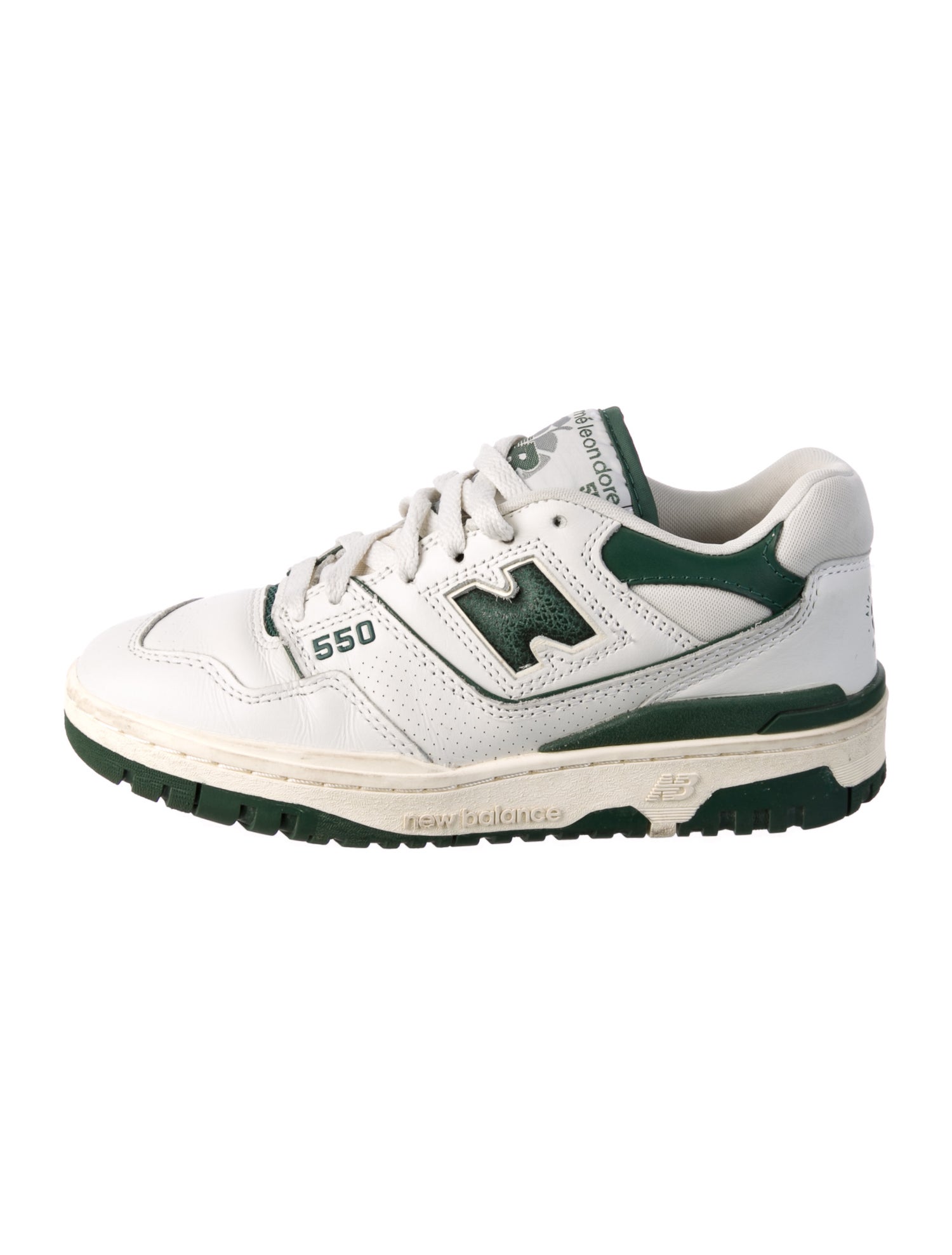 New Balance Leather Printed Sneakers