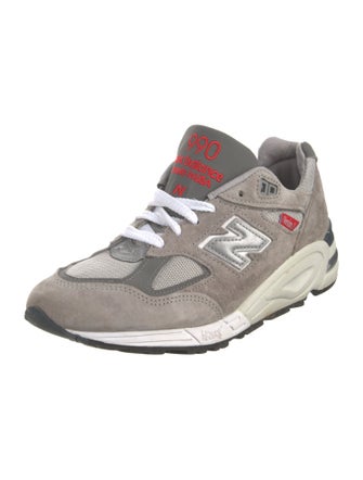 New Balance Suede Printed Chunky Sneakers
