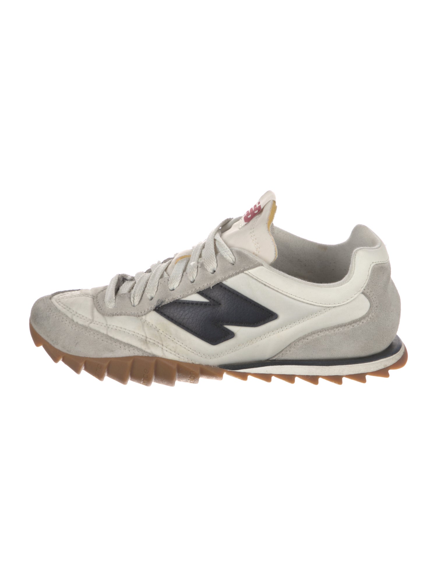 New Balance Nylon Colorblock Pattern Athletic Sneakers