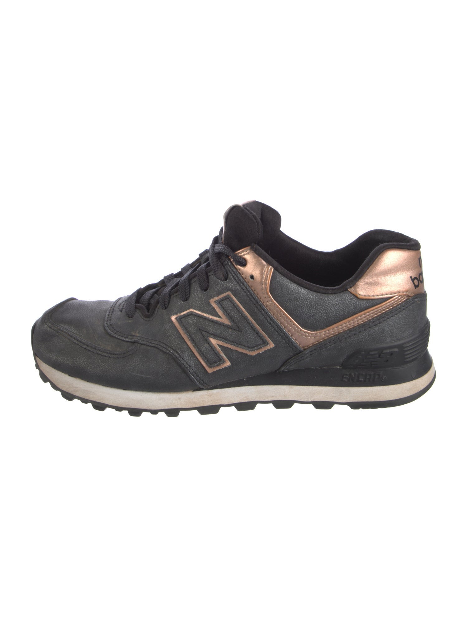 New Balance Suede Animal Print Athletic Sneakers