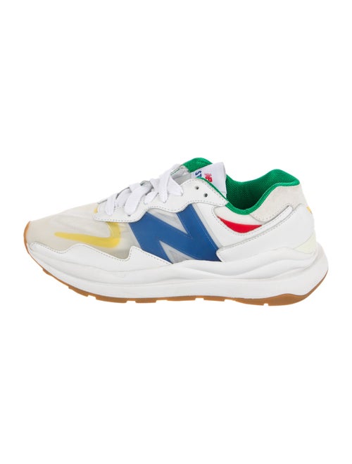 New Balance x Staud Printed Chunky Sneakers