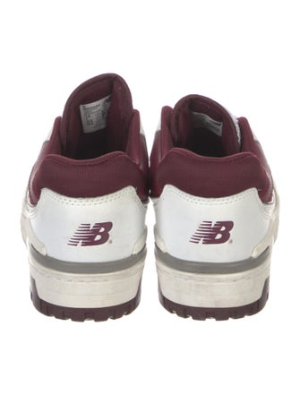 New Balance Leather Colorblock Pattern Athletic Sneakers