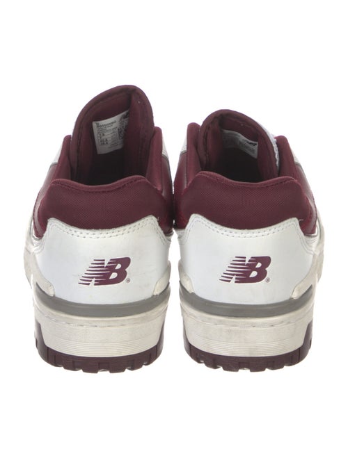 New Balance Leather Colorblock Pattern Athletic Sneakers