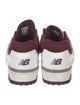 New Balance Leather Colorblock Pattern Athletic Sneakers