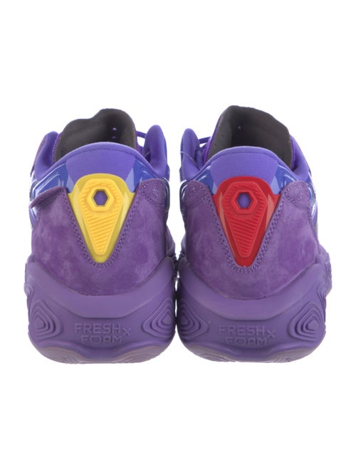 New Balance Leather Graphic Print Sneakers