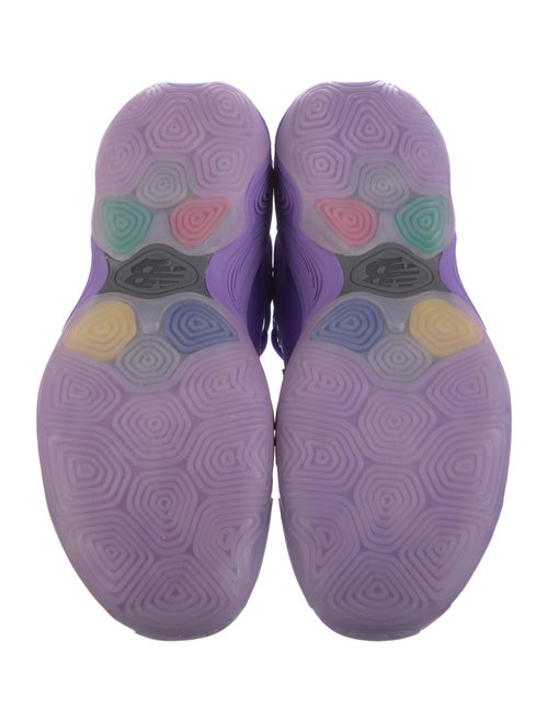 New Balance Leather Graphic Print Sneakers