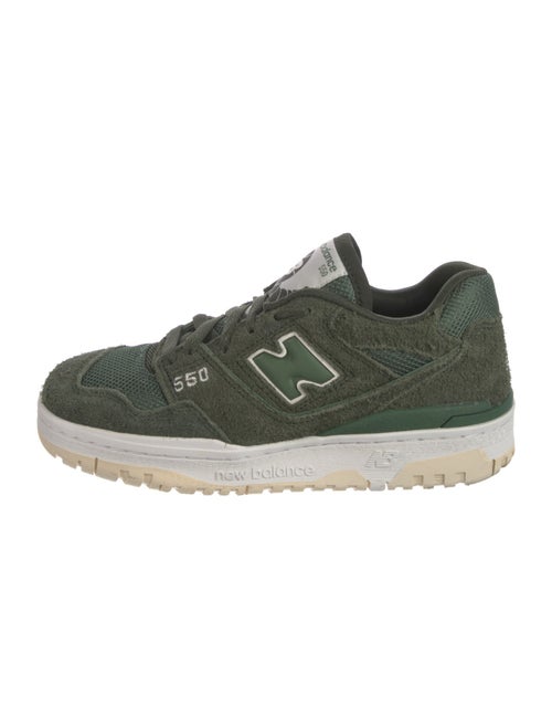 New Balance Suede Embroidered Accent Sneakers