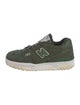 New Balance Suede Embroidered Accent Sneakers