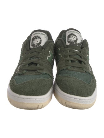New Balance Suede Embroidered Accent Sneakers