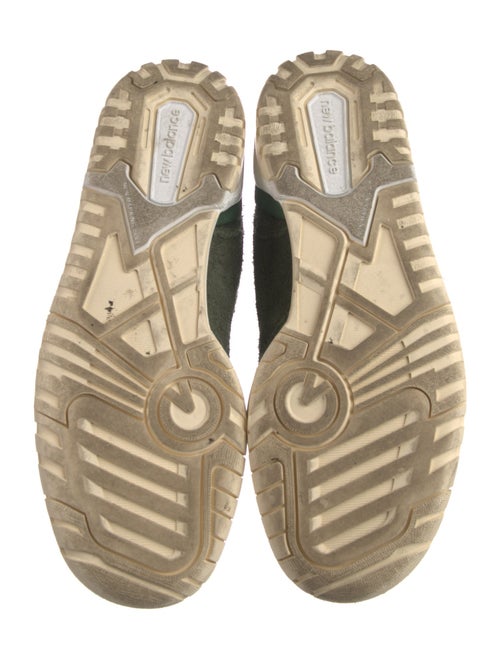 New Balance Suede Embroidered Accent Sneakers