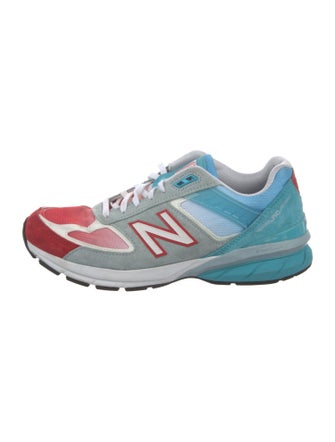 New Balance Suede Printed Athletic Sneakers